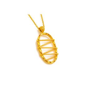 %گالری طلا و جواهر مهرسان% 22 گردنبند پلاک تور