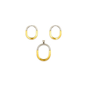 %گالری طلا و جواهر مهرسان% 28 نیم ست لاک تیفانی