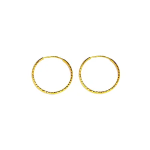 گوشواره حلقه ای تراش