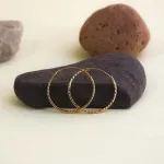 گوشواره حلقه ای تراش - تصویر 2