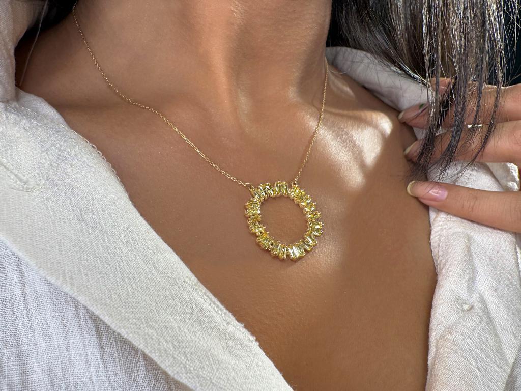 گردنبند سوارفسکی مهرسان گالری گردنبند سوارفسکی - Image 1