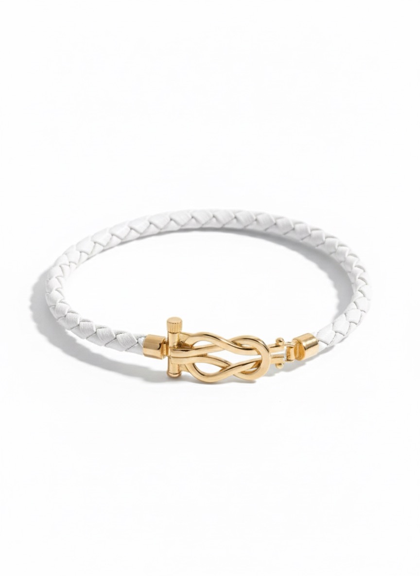 دستبند مهرسان دستبند چرم امگا - Image 1